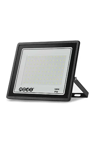 Noas YL70-1100 100W 6500K Beyaz Işık Ultra Slim Led Projektör 8000 Lümen IP66 - 1