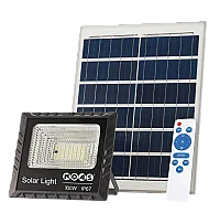Noas YL71-0101-S 100W 6500K Beyaz Işık Solar Projektör 8000 Lümen IP67 6-8 Saat Çalışma Süresi - 1