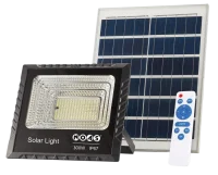 Noas YL71-0301-S 300W 6500K Beyaz Işık Solar Projektör 24000 Lümen IP67 6-8 Saat Çalışma Süresi - 1
