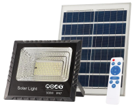Noas YL71-0301-S 300W 6500K Beyaz Işık Solar Projektör 24000 Lümen IP67 6-8 Saat Çalışma Süresi - 1