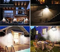 Noas YL71-0401-S 400W 6500K Beyaz Işık Solar Projektör 32000 Lümen IP67 6-8 Saat Çalışma Süresi - 4