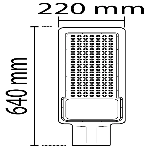 Noas YL73-0150 150W 6500K Beyaz Işık Led Sokak Armatürü 15000 Lümen IP65 - 3