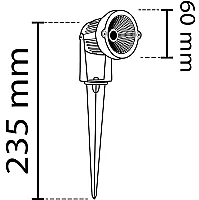 Noas YL74-0502 5W 3200K Gün Işığı Bahçe Armatürü 450 Lümen IP65 - 4