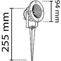 Noas YL74-1005 10W Yeşil Işık Bahçe Armatürü 900 Lümen IP65 - 3
