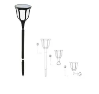 Noas YL74-1012-S 15W 3200K Gün Işığı Ariel Solar Dekoratif Aplik 1200 Lümen IP65 66,5cm - 1