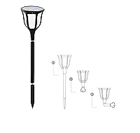 Noas YL74-1012-S 15W 3200K Gün Işığı Ariel Solar Dekoratif Aplik 1200 Lümen IP65 66,5cm - 1