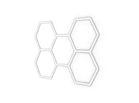 Noas YL76-1360 360W 6500K Beyaz Işık Petek Led Linear Armatür 32400 Lümen - 1