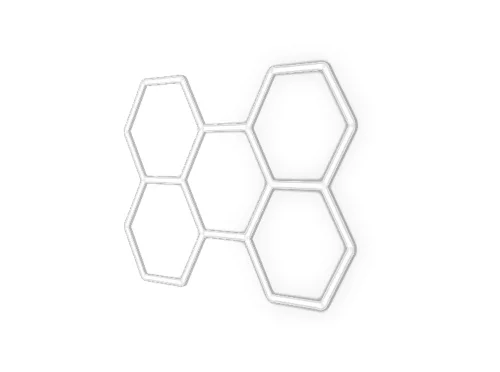 Noas YL76-1360 360W 6500K Beyaz Işık Petek Led Linear Armatür 32400 Lümen - 1