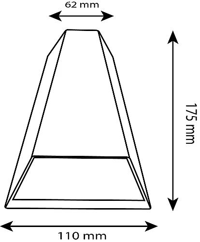 Noas YL83-1042 6W 3200K Gün Işığı Bergama Dekoratif Aplik 540 Lümen IP44 - 2
