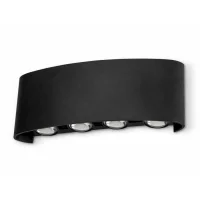 Noas YL83-1062 8W 3200K Gün Işığı Efes 4+4 Dekoratif Aplik 720 Lümen IP65 - NOAS (1)