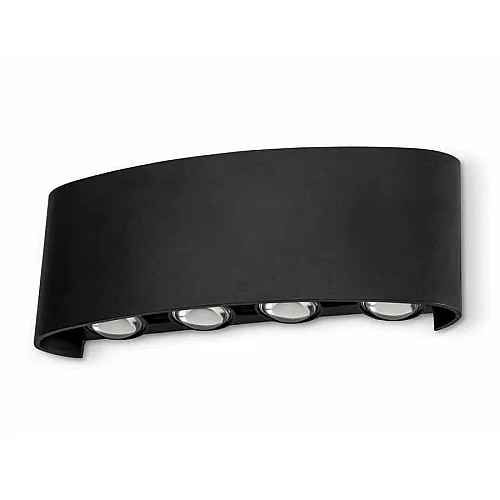 Noas YL83-1062 8W 3200K Gün Işığı Efes 4+4 Dekoratif Aplik 720 Lümen IP65 - 2