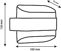 Noas YL83-2032 12W 3200K Gün Işığı Pergamon Dekoratif Aplik 1080 Lümen IP65 - 4