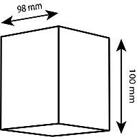 Noas YL83-6012 10W 3200K Gün Işığı Asos Dekoratif Aplik 900 Lümen IP65 - 4
