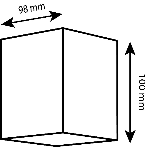 Noas YL83-6012 10W 3200K Gün Işığı Asos Dekoratif Aplik 900 Lümen IP65 - 4