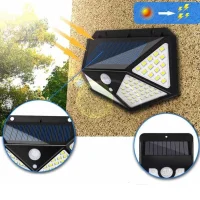 Noas YL84-1001-S 50W 6500K Beyaz Işık Titan Sensörlü Solar Dekoratif Aplik 4000 Lümen IP65 - 1