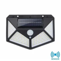 Noas YL84-1001-S 50W 6500K Beyaz Işık Titan Sensörlü Solar Dekoratif Aplik 4000 Lümen IP65 - 3