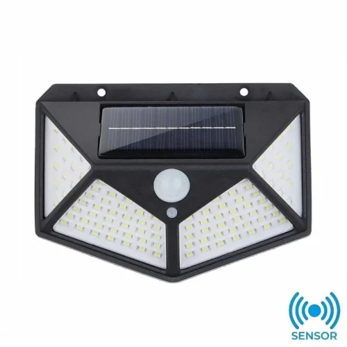 Noas YL84-1001-S 50W 6500K Beyaz Işık Titan Sensörlü Solar Dekoratif Aplik 4000 Lümen IP65 - 3