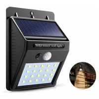 Noas YL84-2001-S 20W 6500K Beyaz Işık Neptün Sensörlü Solar Dekoratif Aplik 1600 Lümen IP65 - 1