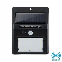 Noas YL84-2001-S 20W 6500K Beyaz Işık Neptün Sensörlü Solar Dekoratif Aplik 1600 Lümen IP65 - 2