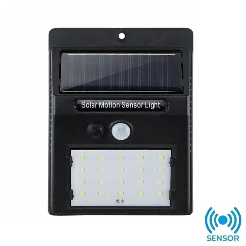 Noas YL84-2001-S 20W 6500K Beyaz Işık Neptün Sensörlü Solar Dekoratif Aplik 1600 Lümen IP65 - 2