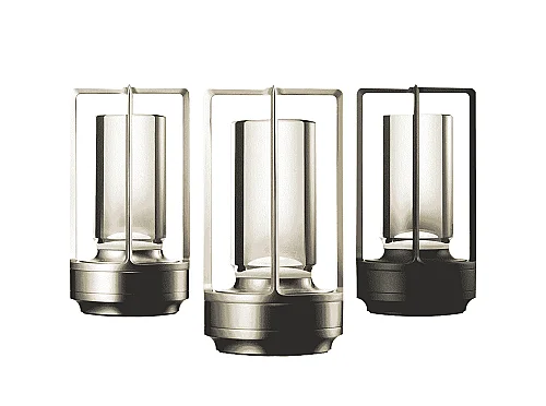 Noas YL86-1244 Halki Siyah Şarjlı Masa Lambası 3 Renk - 1