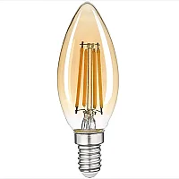 Noas YL92-1010 4W 1800K Amber Renk C35 Rustik Ampul E14 Duylu 200 Lümen - 1