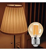 Noas YL92-2010 4W 1800K Amber Renk G45 Rustik Ampul E27 Duylu 200 Lümen - 2