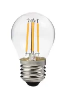 Noas YL92-2111 4W 2700K Amber Renk G45 Rustik Ampul Şeffaf Cam E27 Duylu 290 Lümen - 1