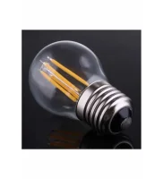 Noas YL92-2111 4W 2700K Amber Renk G45 Rustik Ampul Şeffaf Cam E27 Duylu 290 Lümen - 2