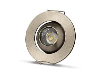 Noas YL94-0106 1W Amber Manda Gözü Hareketli Saten Kasa Spot - 1