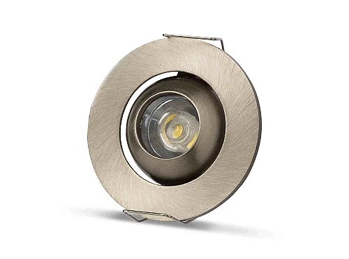 Noas YL94-0106 1W Amber Manda Gözü Hareketli Saten Kasa Spot - 1