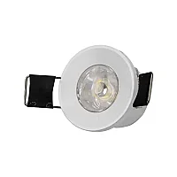 Noas YL94-1151 2W 6500K Beyaz Işık Beyaz Kasa Yıldız Spot - 1