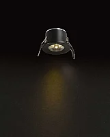 Noas YL94-2152 2W 3200K Gün Işığı Siyah Kasa Yıldız Spot - 2