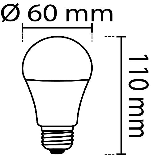 Noas YL95-1201-S 12W 6500K Beyaz Işık Sensörlü Led Ampul E27 Duylu 1080 Lümen - 3