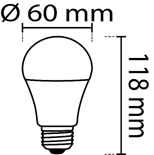 Noas YL95-1202-A 12W 3200K Gün Işığı Led Ampul E27 Duylu 1080 Lümen - 3