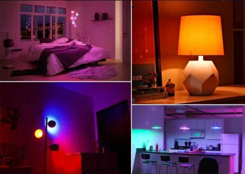 Noas YL95-9029 9W Kumandalı RGBW Led Ampul - Dim Edilebilir - Hafızalı E27 Duylu 810 Lümen - 3