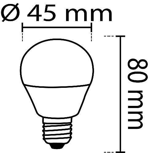 Noas YL96-0701-T 6W 6500K Beyaz Işık Top Led Ampul E14 Duylu 540 Lümen - 3
