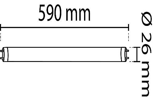 Noas YL97-6001 9W 3200K Gün Işığı 60cm Led Floresan Armatür 810 Lümen - 3