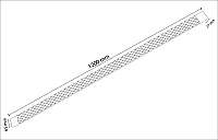 Noas YL98-5001 60W 6500K 120 cm Etna Led Bant Armatür Beyaz Renk Yüksek Lümen 2 Sıra Şerit Led IP20 - 2