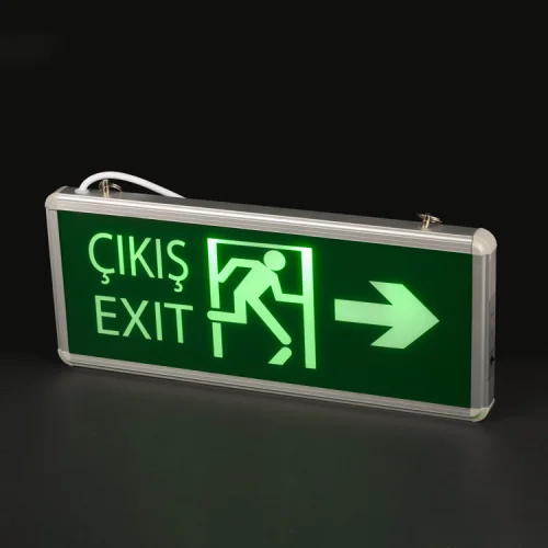 Noas YLX-1003 3W Sağ-Sol Çift Yönlü Led'li Acil Çıkış Armatürü 2 Saat Aydınlatma Süresi - 2