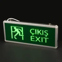 Noas YLX-3003 3W Çıkış Çift Yönlü Led'li Acil Çıkış Armatürü 2 Saat Aydınlatma Süresi - 2