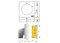 OPAŞ 101 Tr50 - 1X50A 66X66 1 Faz ( Monofaze) Açma Kapama Şalteri - 4