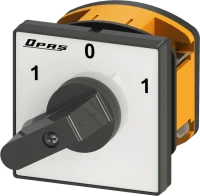 OPAŞ 104 M40 - 1X40A 66X66 1 Faz (Monofaze) Enversör Yard. Sargılı Şalter / Sağ - Sol - 1