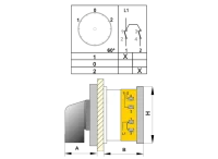 OPAŞ 105 160 - 1X160A 90X90 1 Faz ( Monofaze) Kutup Değiştirici Şalter - OPAŞ (1)