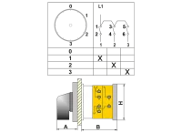OPAŞ 113 M16 - 1X16A 49X49 1 Faz (Monofaze) 3 Kademeli Şalter / 0'Lı - OPAŞ (1)