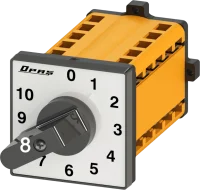 OPAŞ 120 040 - 1X40A 90X90 1 Faz 10 Kademeli Şalter / 0'Sız - 1