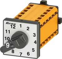 OPAŞ 160 040 - 1X40A 90X90 1 Faz 12 Kademeli Şalter / 0'Sız - 1