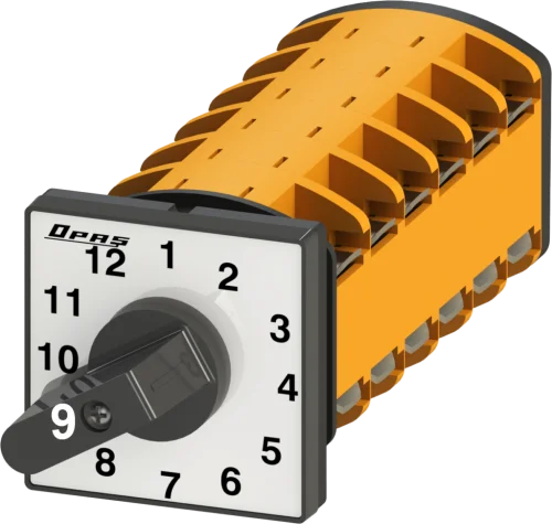 OPAŞ 160 TR50 - 1X50A 66X66 1 Faz 12 Kademeli Şalter / 0'Sız - 1