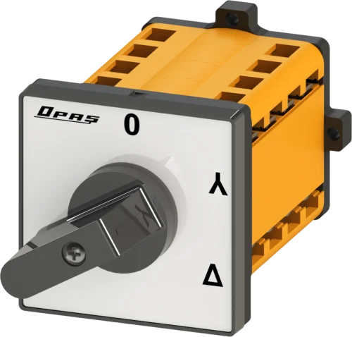 OPAŞ 302 050 - 3X50A 90X90 3 Faz (Trifaze) Yıldız Üçgen Şalteri - 1
