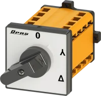 OPAŞ 302 125 - 3X125A 90X90 3 Faz (Trifaze) Yıldız Üçgen Şalteri - 1